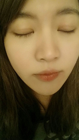 这张是我闭眼的照片