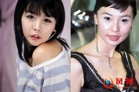 一分钟丑女变美女(图集)化妆整容前后对比照