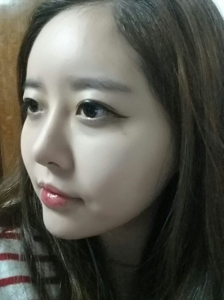 没怎么消,感觉年轻好多!侧面线条很喜欢!嘿嘿!