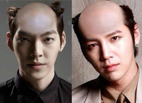 当明星没了头发,你还爱他们吗?