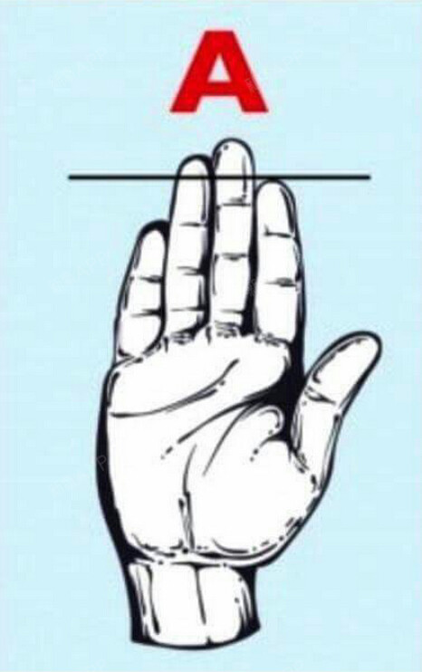 【a类型:中指是最长,无名指是其次长的: 甜蜜的爱情类型】